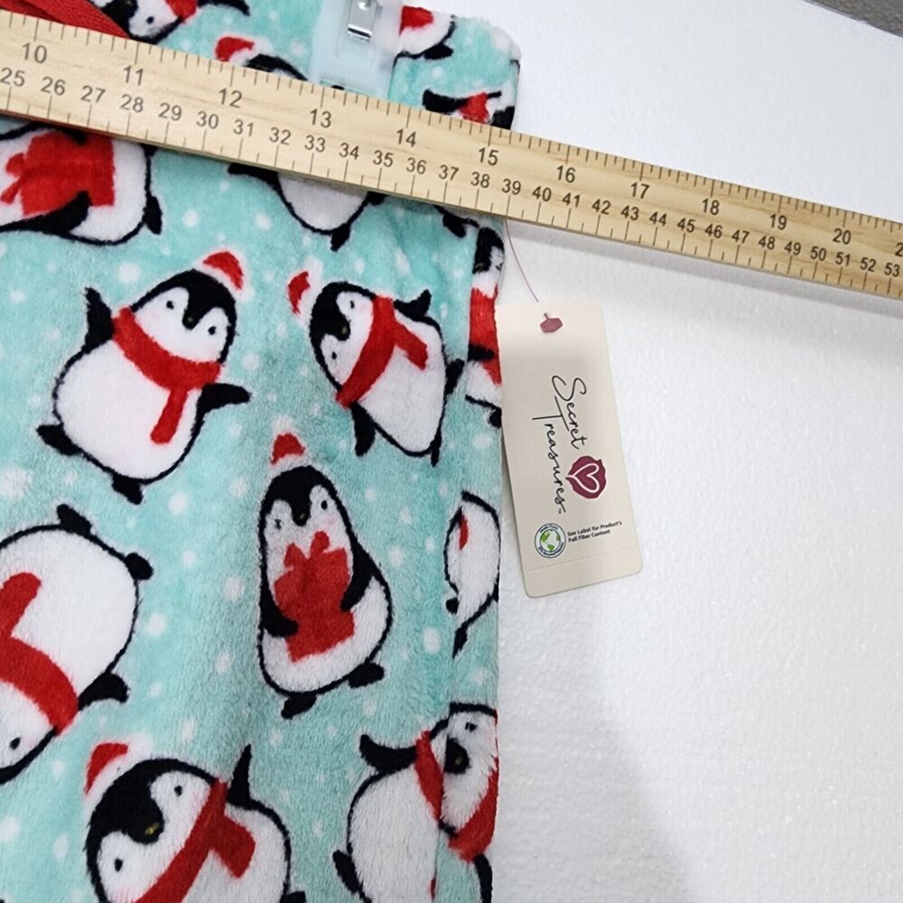 Secret Treasures Lounge Pants Plush Penguin PJ's Drawstring Pajamas S/CH Small‎ - Picture 6 of 7